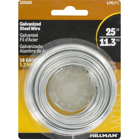 Hillman HILLMAN 110 ft. L Galvanized Steel 18 Ga. Wire, PK6 123105-N